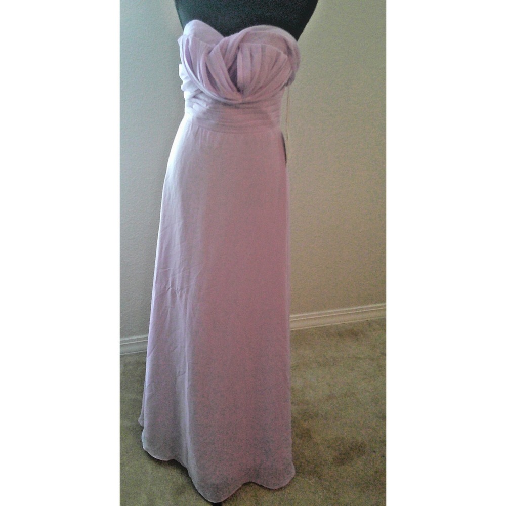 Chuang He Light Purple Size 4 Floor Length Formal Dress